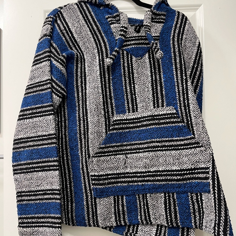 Blue Baja Hoodie